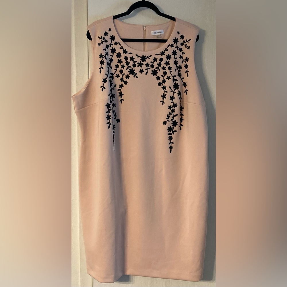 Calvin Klein Blush Pink Dress